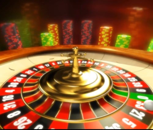Dealer profesional mengocok dan membagikan kartu Andar Bahar dari meja HD